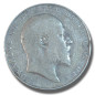 1906 United Kingdom Edward VII Half  Crown Silver Coin